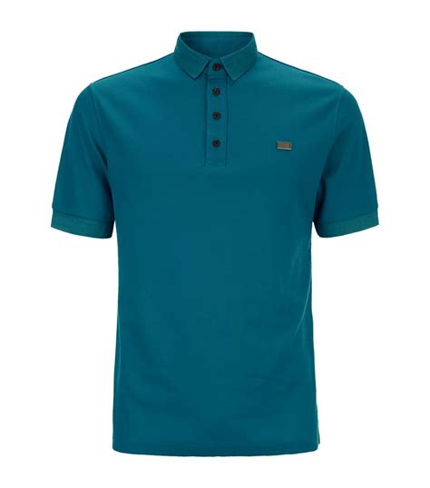 burberry polo mens teal|Burberry Polo Shirts for Men .